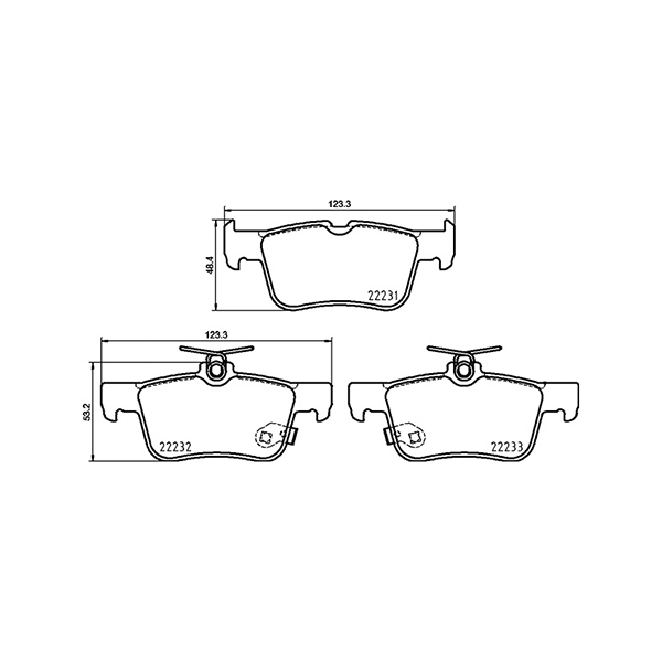 Brembo Brake Pad Euro Car Parts